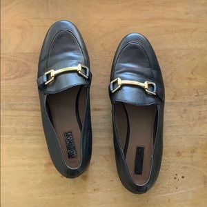Black top shop loafers